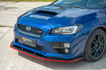 Subaru WRX STI 2015+ Frontläpp / Frontsplitter V.4 Maxton Design